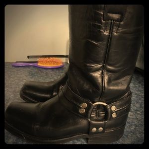 Black Leather boots